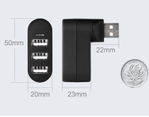 Divisor USB hub usb divisor multi-interface spin cor 2.0 alta velocidade expansão hub HUB