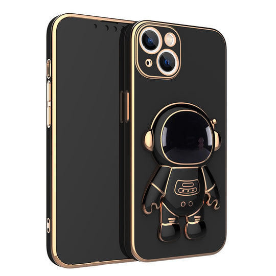 Capa de telefone 3D Astronauta Anti-Dop Galvanoplastia Suporte